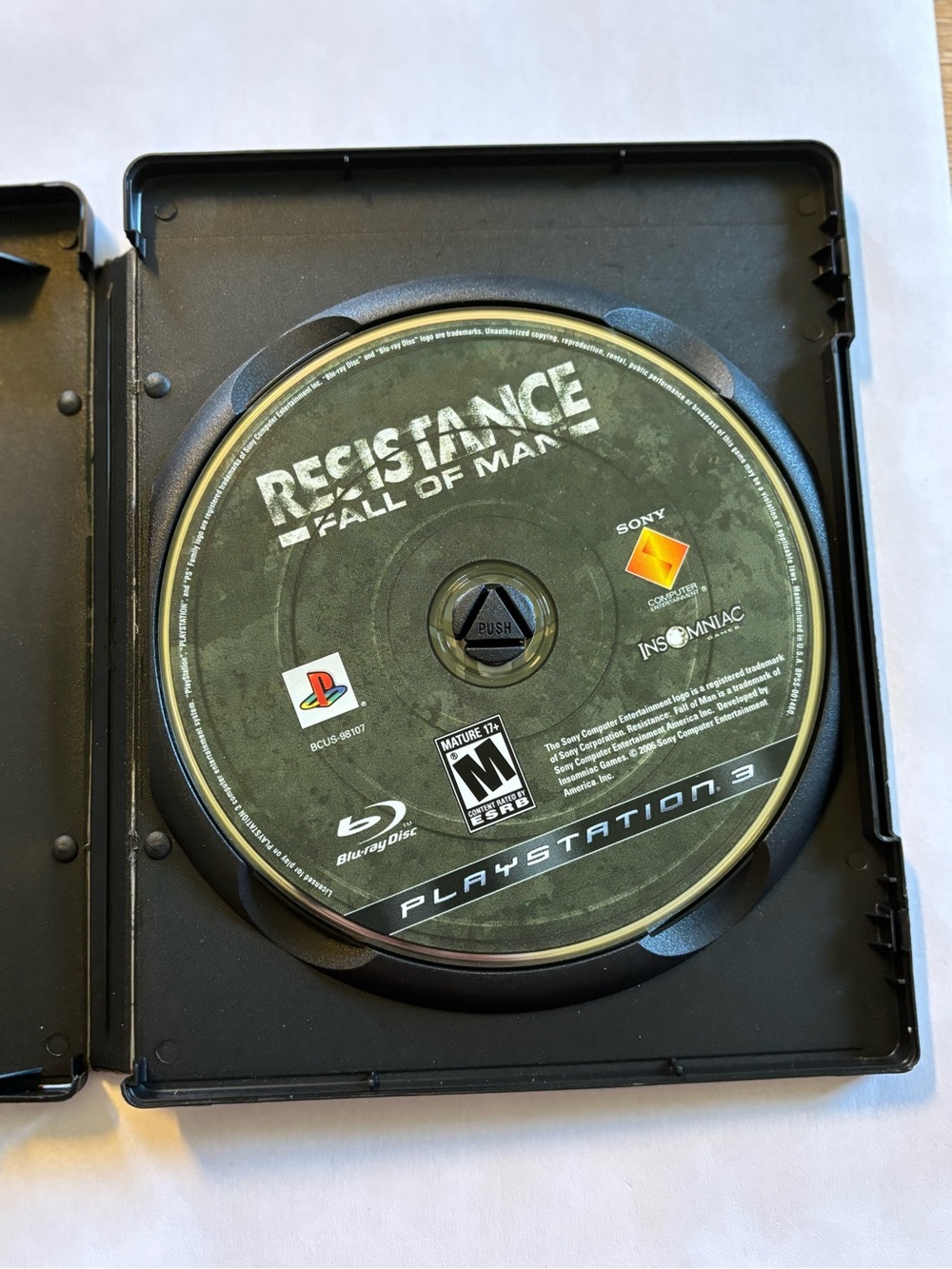 Resistance: Fall of Man PlayStation 3 Disc PS3 Video Game